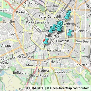 Mappa Zona 1 Centro Storico, 20123 Milano MI, Italia (1.765)