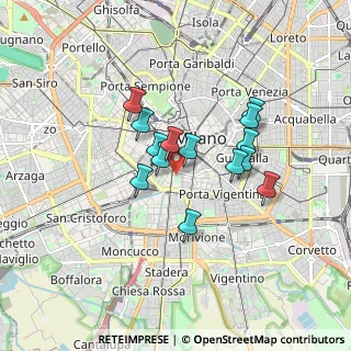 Mappa Zona 1 Centro Storico, 20121 Milano MI, Italia (1.31071)