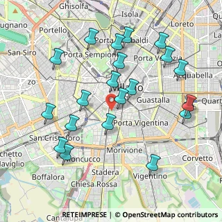 Mappa Zona 1 Centro Storico, 20121 Milano MI, Italia (2.111)