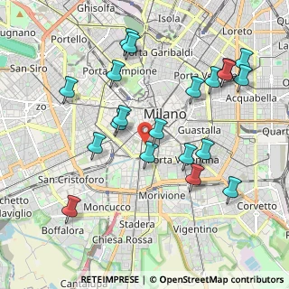Mappa Zona 1 Centro Storico, 20121 Milano MI, Italia (2.1095)