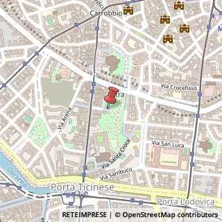 Mappa Via Vetere,  9, 20123 Milano, Milano (Lombardia)