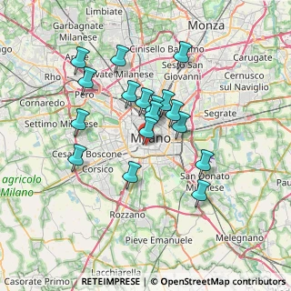 Mappa Zona 1 Centro Storico, 20123 Milano MI, Italia (6.11353)