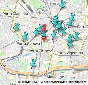 Mappa Zona 1 Centro Storico, 20121 Milano MI, Italia (0.9075)