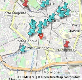 Mappa Zona 1 Centro Storico, 20121 Milano MI, Italia (1.019)
