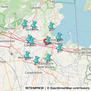 Mappa Via Isonzo, 25017 Lonato del Garda BS, Italia (6.46091)
