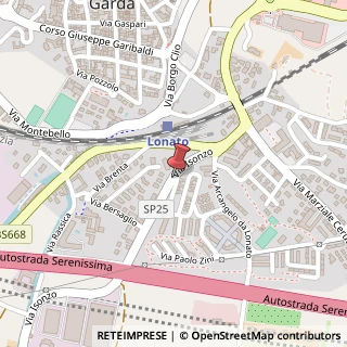 Mappa Via Isonzo, 32, 25017 Lonato del Garda, Brescia (Lombardia)