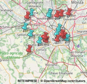 Mappa Via della Capinera, 20147 Milano MI, Italia (6.68895)