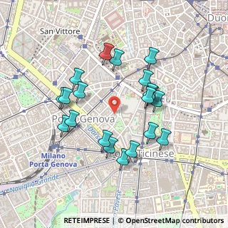 Mappa Via Marco D'Oggiono, 20123 Milano MI, Italia (0.4325)