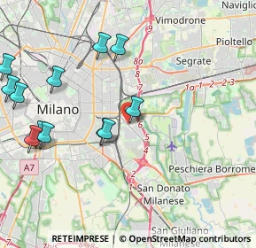 Mappa Via Mecenate Via Maderna, 20138 Milano MI, Italia (5.30643)