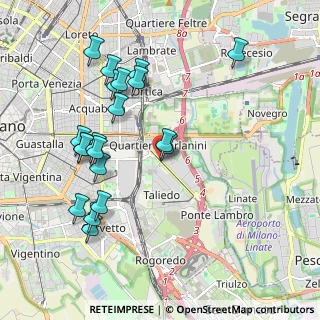 Mappa Via Mecenate Via Maderna, 20138 Milano MI, Italia (2.0765)