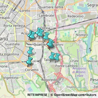 Mappa Via Mecenate Via Maderna, 20138 Milano MI, Italia (1.40154)