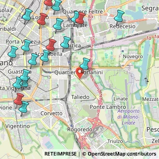 Mappa Via Mecenate Via Maderna, 20138 Milano MI, Italia (3.0455)