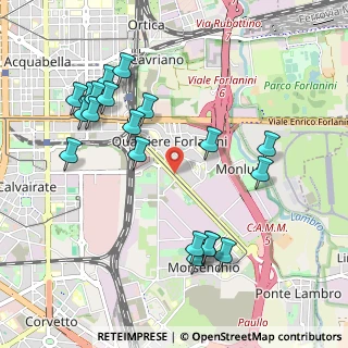 Mappa Via Mecenate Via Maderna, 20138 Milano MI, Italia (1.104)