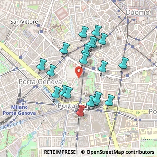Mappa Via Arena, 20123 Milano MI, Italia (0.4355)
