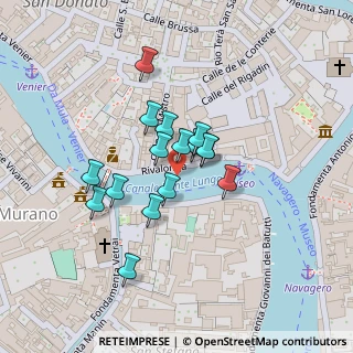 Mappa Calle dal Mistro, 30141 Venezia VE, Italia (0.075)