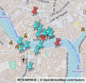 Mappa Calle dal Mistro, 30141 Venezia VE, Italia (0.075)