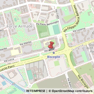 Mappa Bisceglie M1, Via Lucca, 20152 Milano MI, Italia, 20152 Milano, Milano (Lombardia)