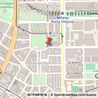 Mappa Piazzale Ferdinando Martini,  11, 20137 Milano, Milano (Lombardia)