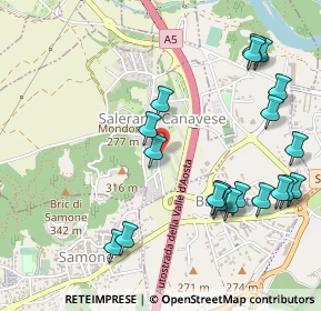 Mappa Via Cavour, 10010 Strambinello TO, Italia (0.596)