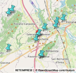 Mappa Via Cavour, 10010 Strambinello TO, Italia (2.16455)