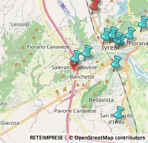 Mappa Via Cavour, 10010 Strambinello TO, Italia (2.48833)