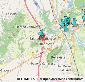 Mappa Via Cavour, 10010 Strambinello TO, Italia (2.54)