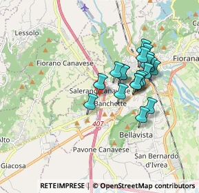 Mappa Via Cavour, 10010 Strambinello TO, Italia (1.4685)