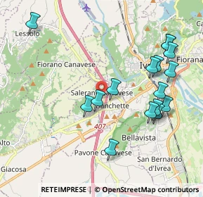 Mappa Via Cavour, 10010 Strambinello TO, Italia (2.13375)