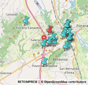 Mappa Via Cavour, 10010 Strambinello TO, Italia (1.6375)