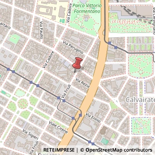 Mappa Via Friuli, 69, 20135 Milano, Milano (Lombardia)