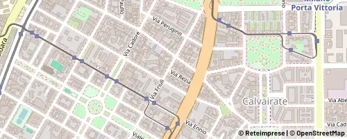 Mappa Milan