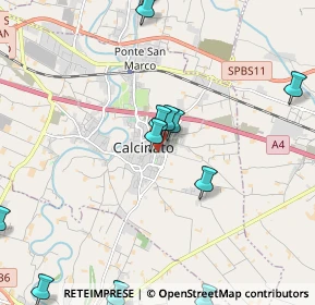 Mappa Piazza Aldo Moro, 25011 Calcinato BS, Italia (3.4305)