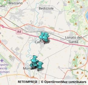 Mappa Piazza Aldo Moro, 25011 Calcinato BS, Italia (3.766)