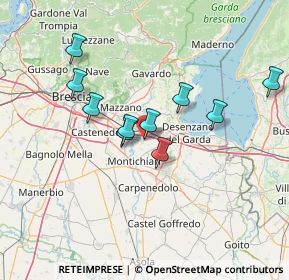 Mappa Piazza Aldo Moro, 25011 Calcinato BS, Italia (22.21267)