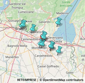 Mappa Piazza Aldo Moro, 25011 Calcinato BS, Italia (9.47091)