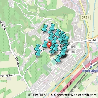 Mappa Via Borgolecco, 36054 Montebello Vicentino VI, Italia (0.26667)
