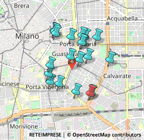 Mappa Viale Monte Nero, 20129 Milano MI, Italia (0.726)