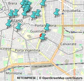 Mappa Viale Monte Nero, 20129 Milano MI, Italia (1.34368)