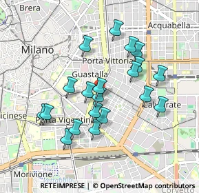 Mappa Viale Monte Nero, 20129 Milano MI, Italia (0.8255)