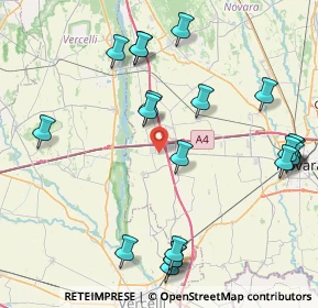 Mappa Strada Provinciale Biandrate-Recetto, 28060 Recetto NO, Italia (9.7895)