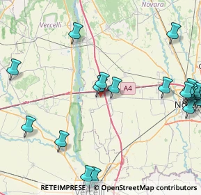 Mappa SP Biandrate-Recetto, 28060 Recetto NO, Italia (11.2815)