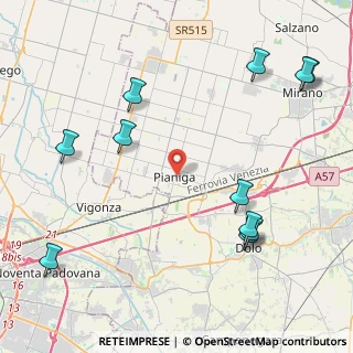 Mappa Via Vescovo A., 30030 Pianiga VE, Italia (5.35545)