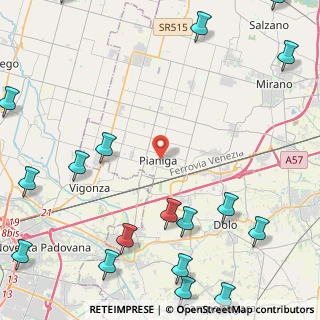 Mappa Via Vescovo A., 30030 Pianiga VE, Italia (6.91944)
