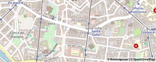Mappa Milano
