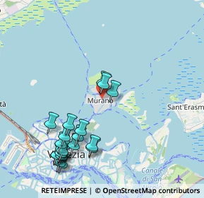 Mappa Fondamenta da Mula, 30141 Venezia VE, Italia (2.2885)