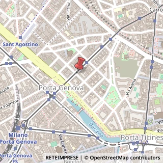 Mappa Corso Genova, 25, 20123 Milano, Milano (Lombardia)