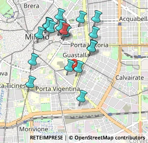 Mappa Via Curtatone, 20100 Milano MI, Italia (0.9515)