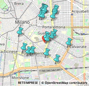 Mappa Via Curtatone, 20100 Milano MI, Italia (0.9085)