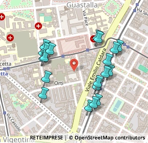 Mappa Via Curtatone, 20100 Milano MI, Italia (0.235)