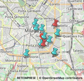 Mappa Via Curtatone, 20100 Milano MI, Italia (1.185)